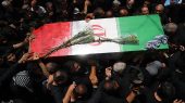 خاکسپاری ۲۶۳ شهید حمله اسرائیل به ایران، در تهران 