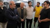 دیدار رئیس صدا و سیما با اکبر عبدی و عوامل سریال سبزواران + عکس 