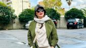 سارا منجزی پور با مانتو طراحی خودش درخشید+ عکس فوق جذاب 