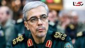 عکس سنگ مزار فوق ساده و خانوادگی سردار باقری با همسر و دخترش ! / روحشان شاد 