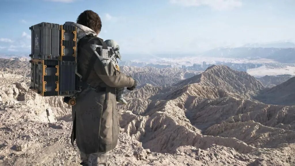 death stranding 2 2 1024x576jpg کوجیما حتی death stranding 2 هم از رقابت با gta 6 میترسد