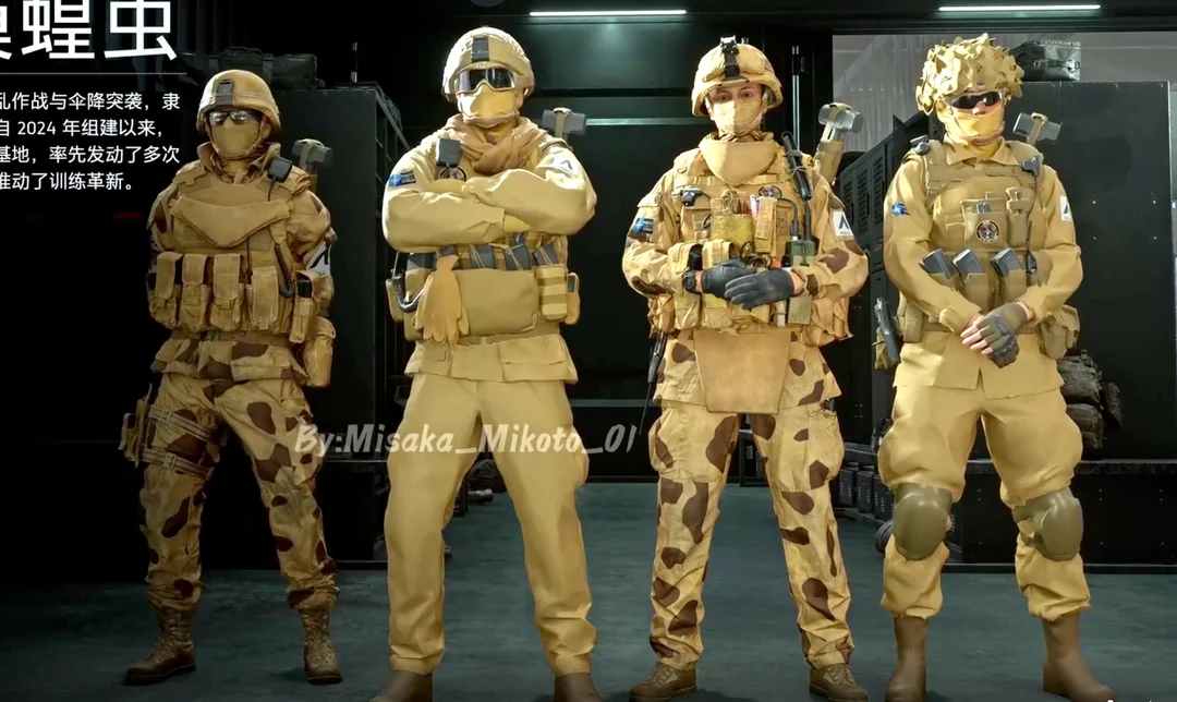 اسکین سربازان بازی‌ Battlefield 6 لو رفت + تصاویر - گیمفا