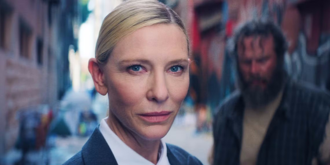 cate blanchett as the recruiter in squid game season 3 episode 6 ۷ تئوری برتر برای ساخت اسپین آف آمریکایی Squid Game - گیمفا