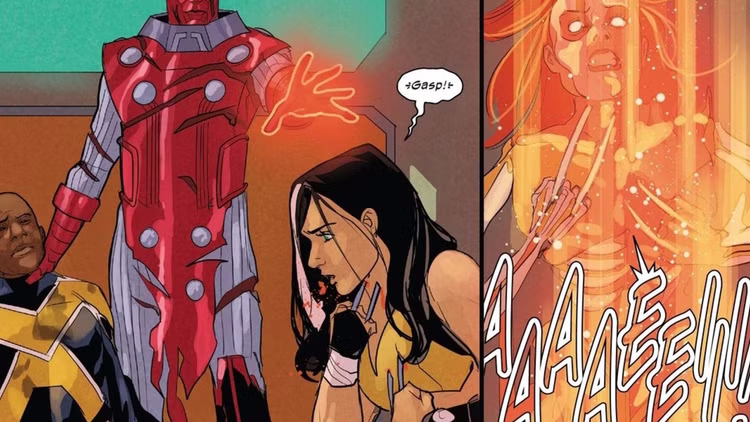 talon is killed by the high evolutionary in x men 30 in front of synch ۱۰ باری که مارول با مرگ شخصیتها، طرفداران را بهتزده کرد - گیمفا