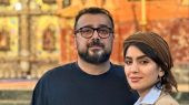 مونا کرمی همسر سپند امیر سلیمانی بازیگر سریال «از سرنوشت» با یک تیپ سنتی 