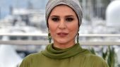 عکس هنری سحر دولتشاهی در غروب دریا 