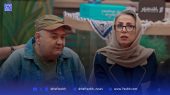 قاب عاشقانه اکبر عبدی و همسرش در جشن تولد ۶۵ سالگی‌اش