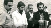 دولت‌آبادی و کیمیایی پشت صحنه‌ی یک فیلم سال ۱۳۵۲ + عکس 