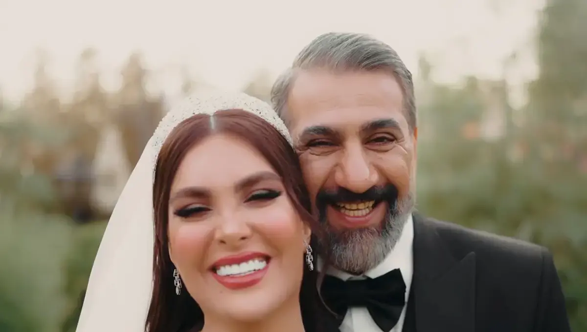 بمب دنیای سلبریتی‌ها؛ سیل شادباش و پیام‌های تبریک به محمد نادری برای ازدواجش با یار شیرینش💖؛ فریبا نادری، علی اوجی و…+ عکس
