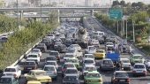 ترافیک پرحجم و سنگین معابر و بزرگراه‌های تهران در دومین روز از مهر