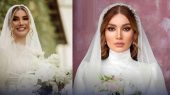 مقایسه دقیق لباس عروس محبوب ترین هنرمندان ایرانی/از لباس لاکچری مونا کرمی، نیلوفر پارسا با دنباله ۳ متری، تا لباس کار شده متین ستوده…! 