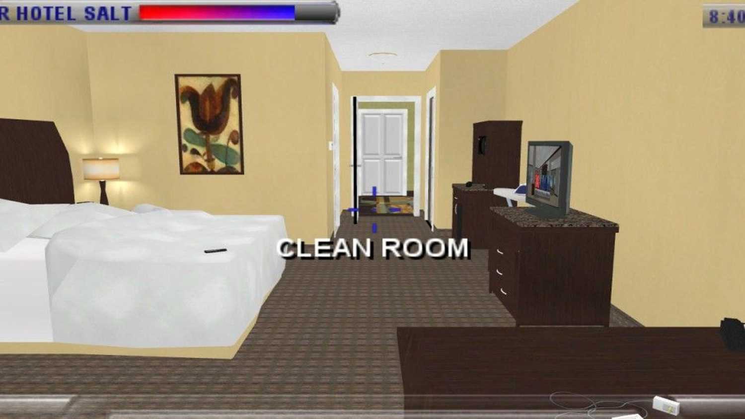cleaning a room in hilton garden inn ultimate team play پلی استیشن