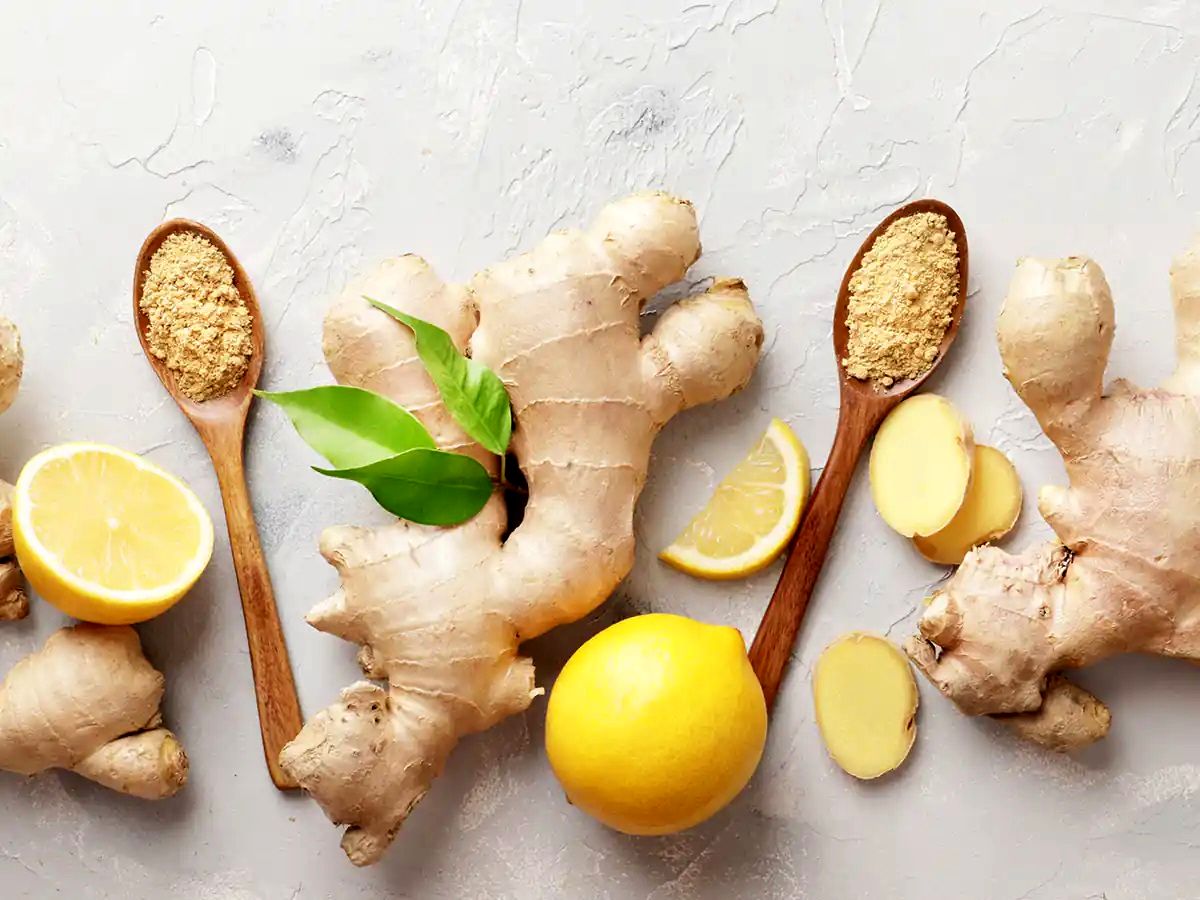 زنجبیل یک گیاه برای لاغری فوری + روش استفاده