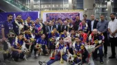 قهرمانان جهان به ایران برگشتند