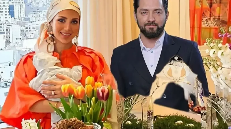 چیدمان شیک و لاکچری خانه مشترک بهرام رادان و مینا مختاری / میز سنگ مرمر، گلدون اشرافی و ویو ابدی به کل تهران 