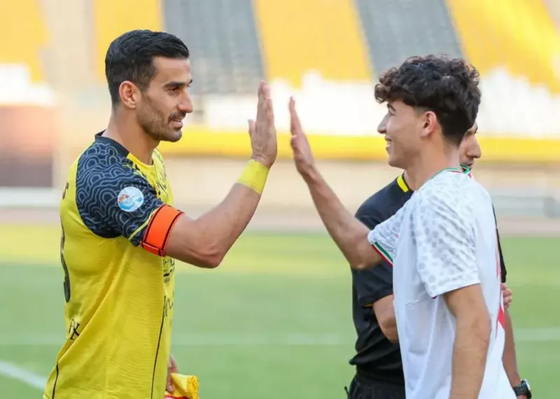 سپاهان 1- امید ایران 1: جبران گل ثانیه 20