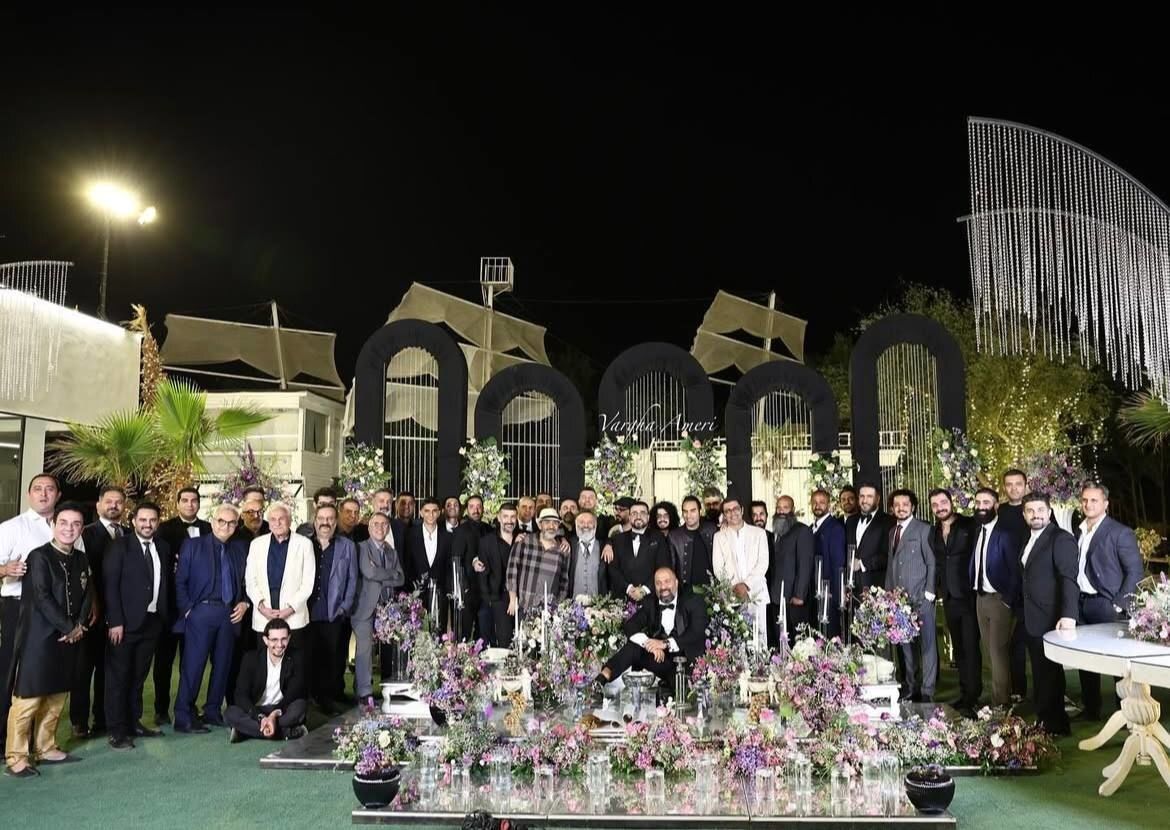 عکس‌های عروسی مونا کرمی و سپند امیرسلیمانی