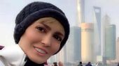 عکس / نگاهی به جشن تولد الهه منصوریان در برج لوکس شیشه ای / شمع های عاشقانه  با کیک های شکلاتی …/ فقط خانما دعوت بودن … 