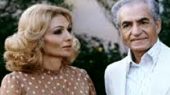 عکس سفر در زمان /  نقش بر زمین شدن فرح دیبا در سر و کله زدن با شاه برافتاده 
