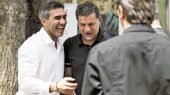عکس سفر در زمان / علی دایی، عابدزاده، افشین پیروانی و حمید استیلی در نماز جمعه تهران   ابرستاره های فوتبال در دهه 70 