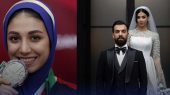 عکس های خصوصی عروسی مرجان سلحشوری لو رفت! + ۸ عکس با لباس رویایی و جذاب