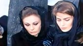 قاب تاریخ | اندوه فرح دیبا بر مزار لیلا پهلوی/ سال ۱۳۸۷