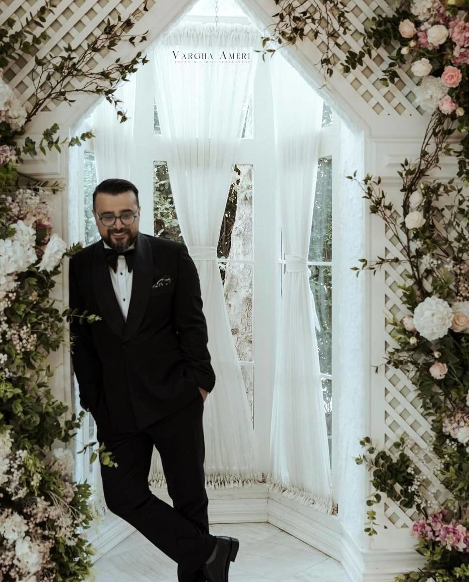 عکس‌های عروسی مونا کرمی و سپند امیرسلیمانی