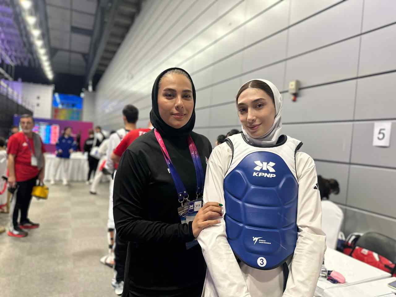 پیروزی مبینا نعمت‌زاده مقابل حریف لبنانی / صعود به مرحله بعد