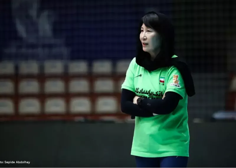واکنش سرمربی کره‌ای به قهرمانی دختران والیبال ایران