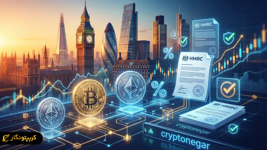 تغییری بزرگ در مالیات رمزارز بریتانیا؛ تراکنش‌ها از ۲۰۲۶ زیر ذره‌بین HMRC می‌روند!