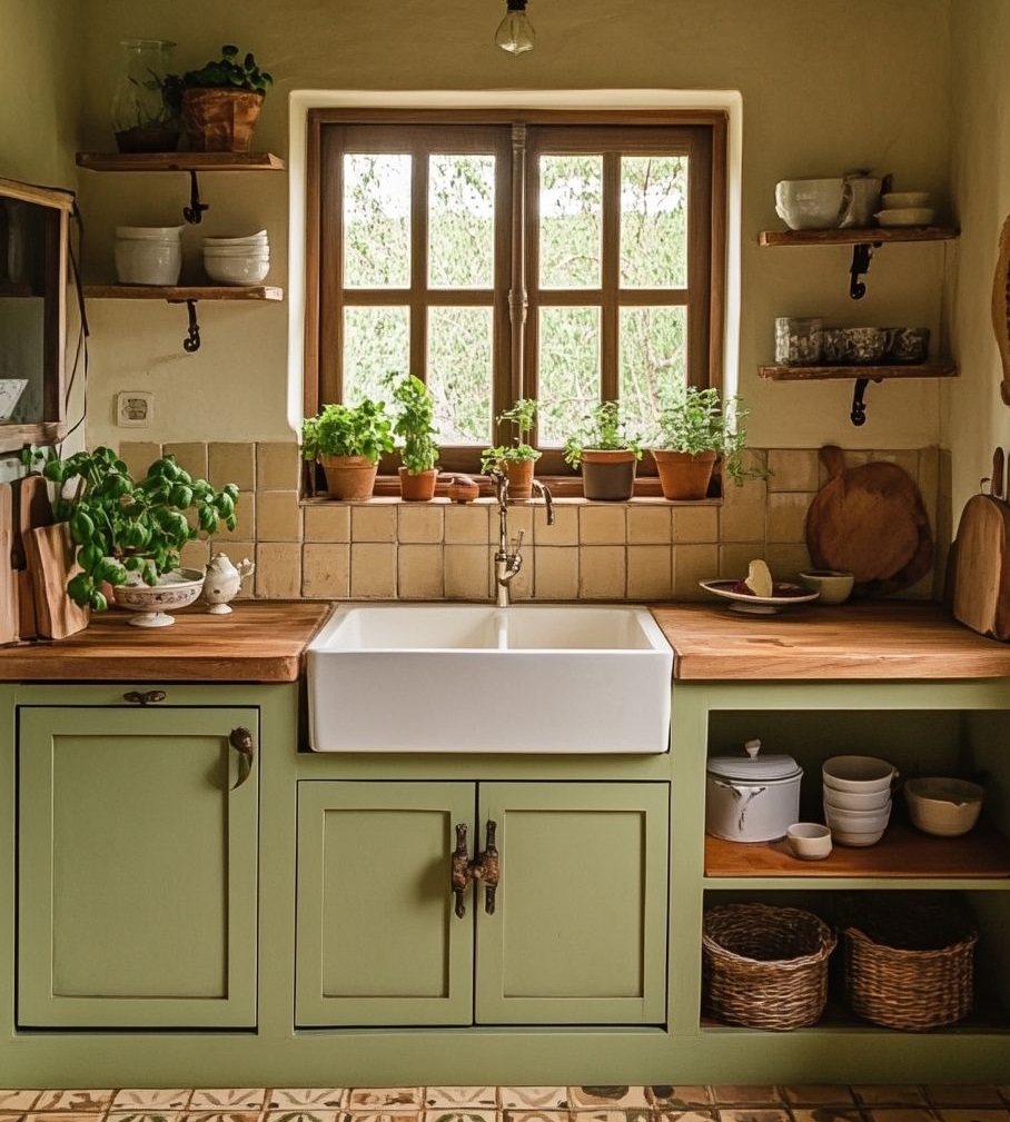 دیزاین بالای سینک ظرفشویی