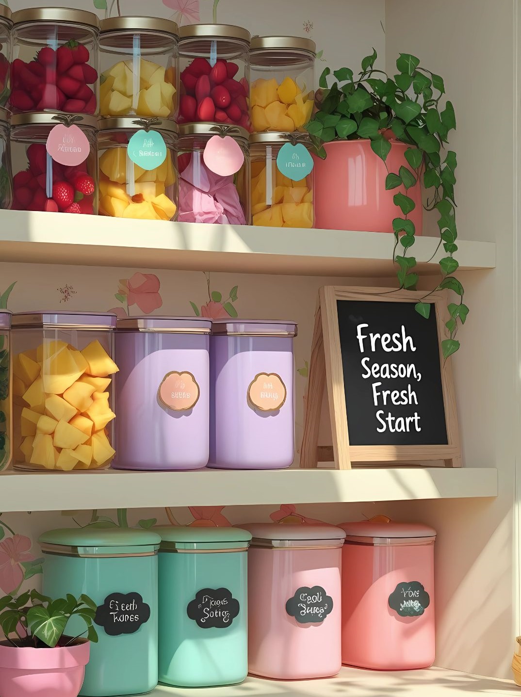 شلف دیواری آشپزخانه