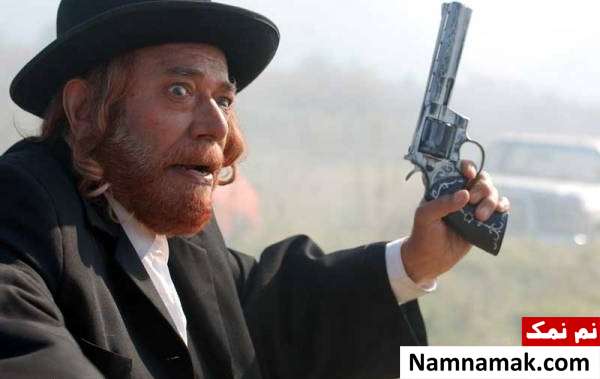 گریم متفاوت علی نصیریان در فیلم شکارچی شنبه 