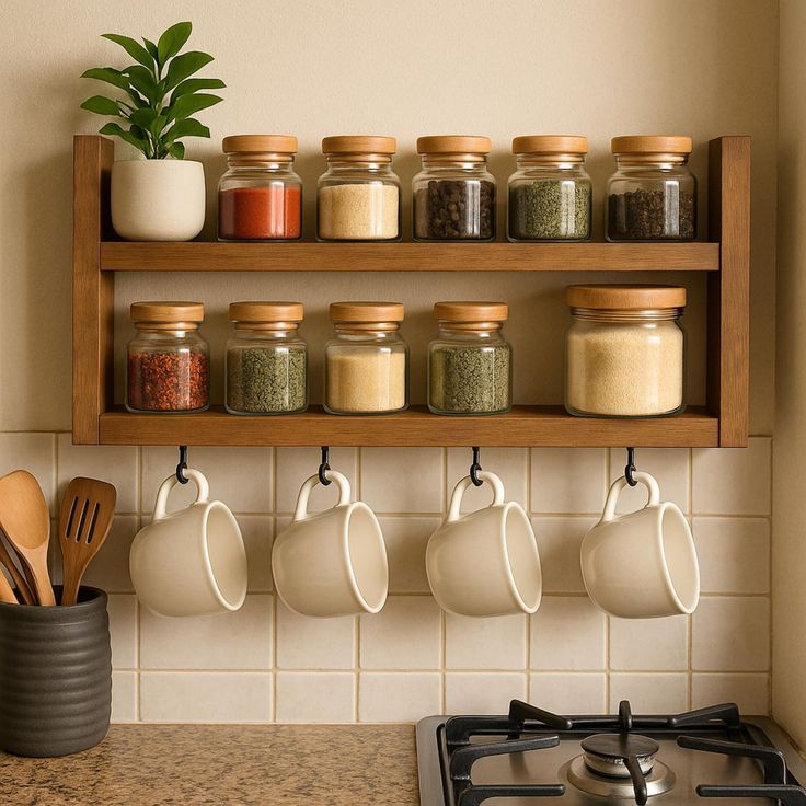 شلف دیواری آشپزخانه