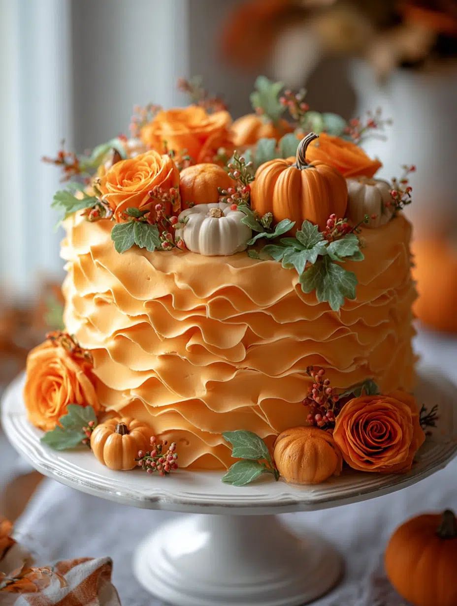 کیک تولد پاییزی پسرانه و مردانه شیک