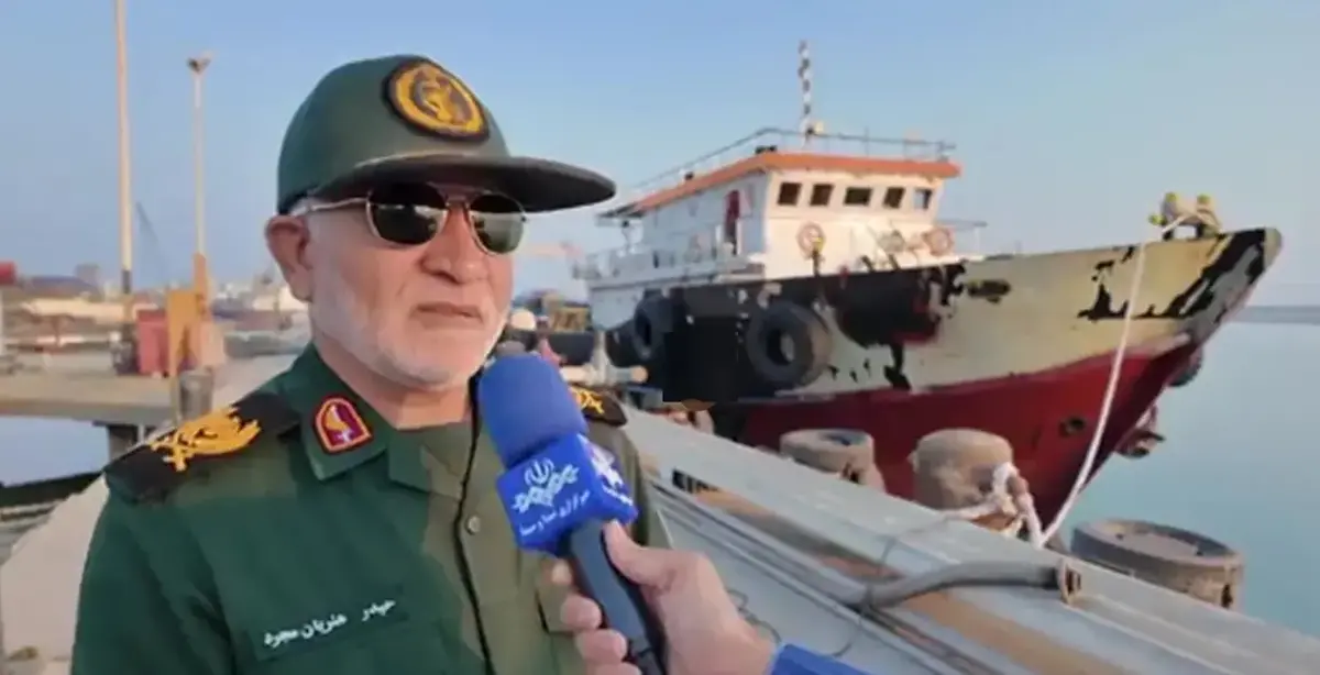 توقیف گازوئیل قاچاق کشتی سوازیلندی در خلیج فارس به دست سپاه