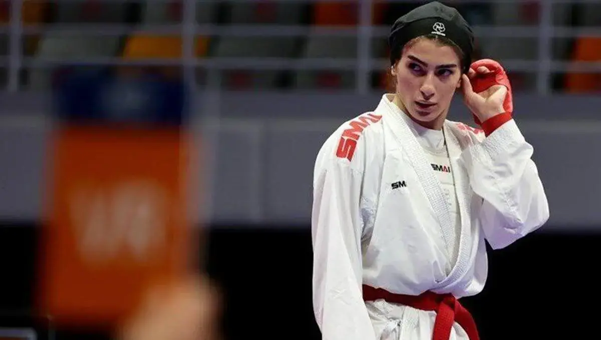 آتوسا گلشادنژاد با جهشی تاریخی نخستین طلای جهانی کاراته بانوان ایران را رقم زد