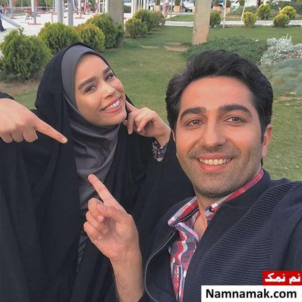 بیوگرافی و عکسهای علی سخنگو و همسرش سارا نجفی علی سخنگو و ملیکا شریفی نیا