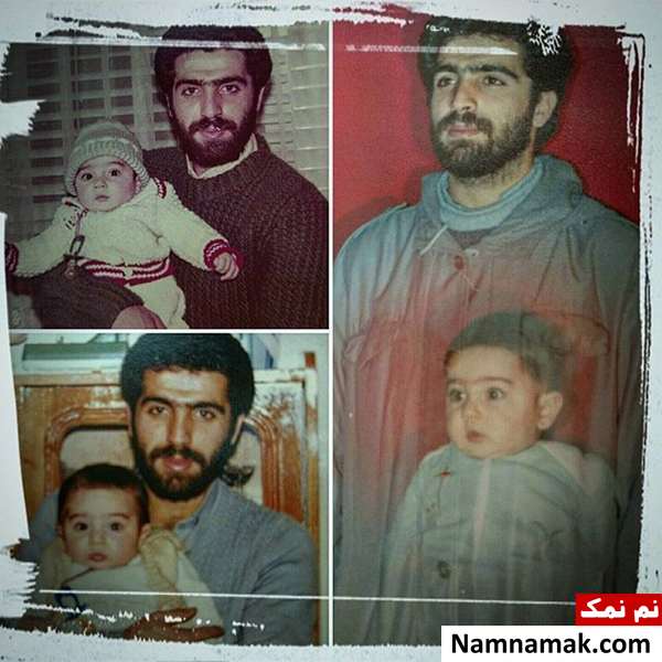 بیوگرافی و عکسهای علی سخنگو و همسرش سارا نجفی کودکی علی سخنگو در آغوش پدرش