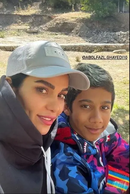 ستاره معصومی و برادرشوهرش