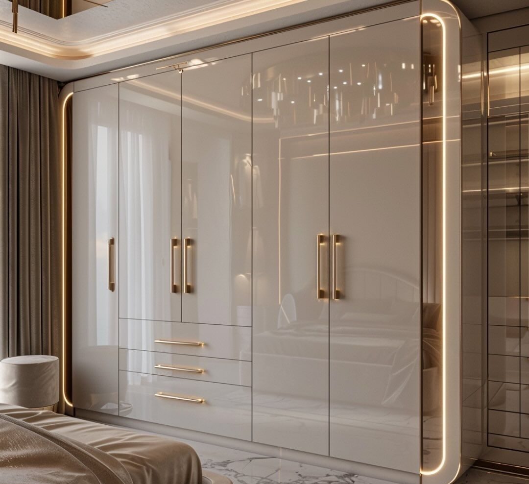 مدل کمد دیواری شیک و جادار