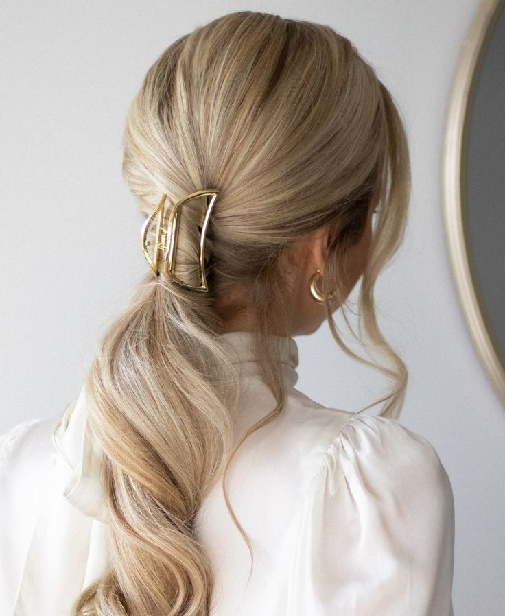 مدل بستن موی ساده