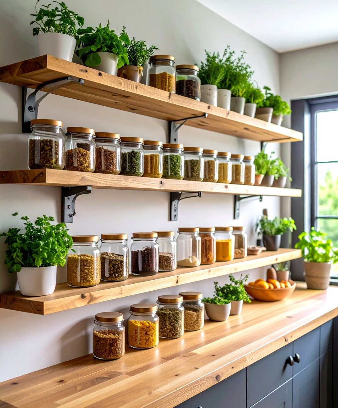 شلف دیواری آشپزخانه