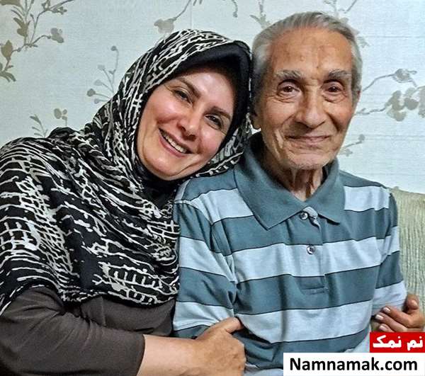 گیتی خامنه و پدرش