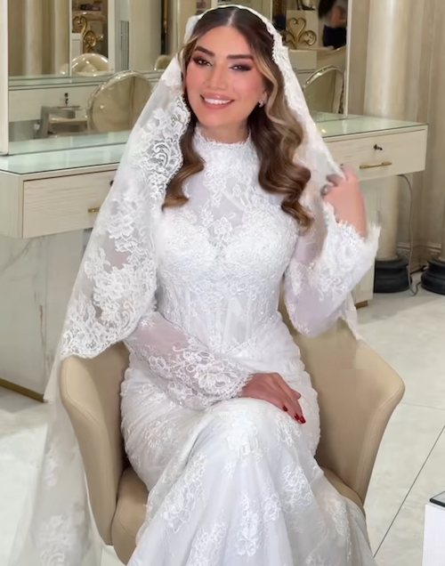 لباس عروس فرمالیته متین ستوده