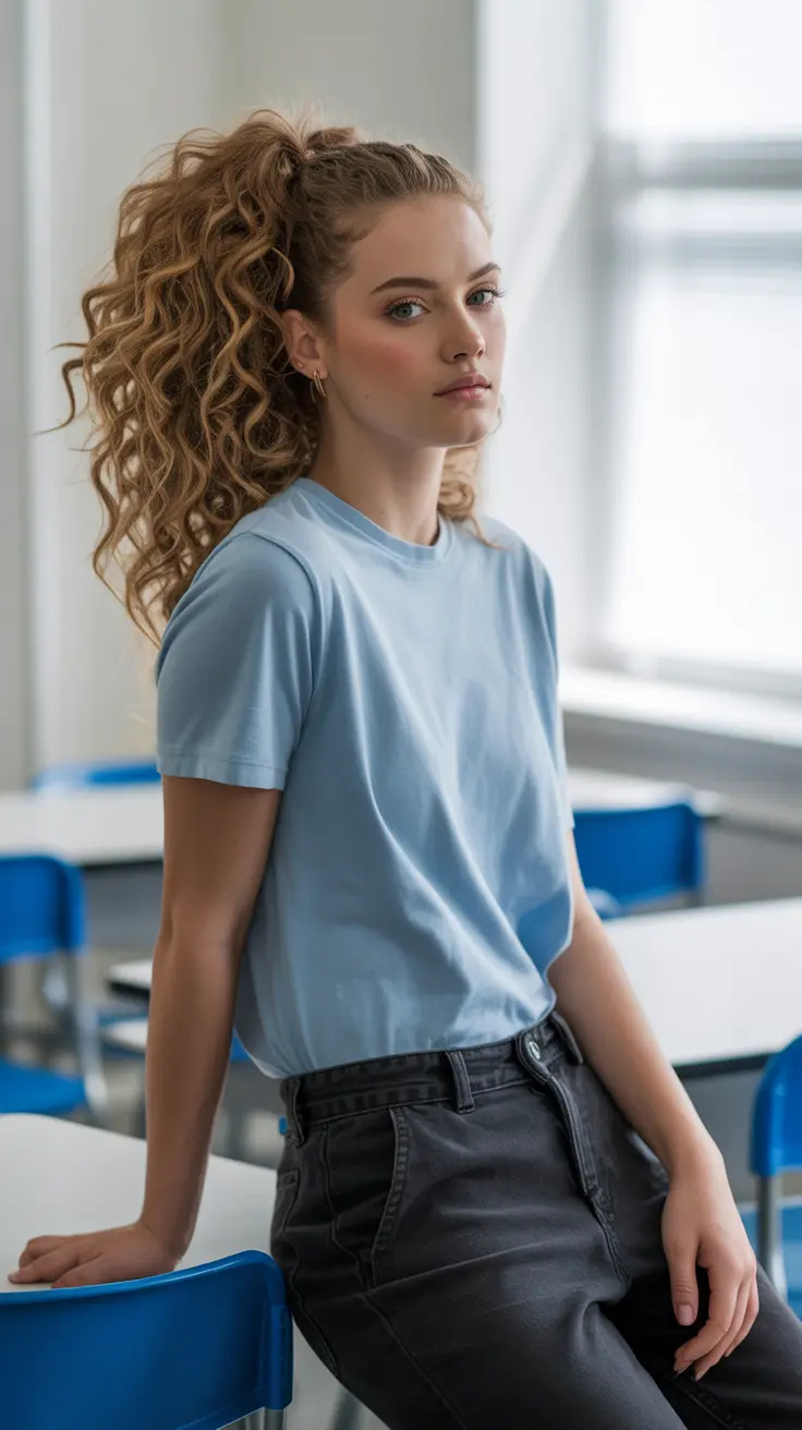 مدل بستن موی ساده