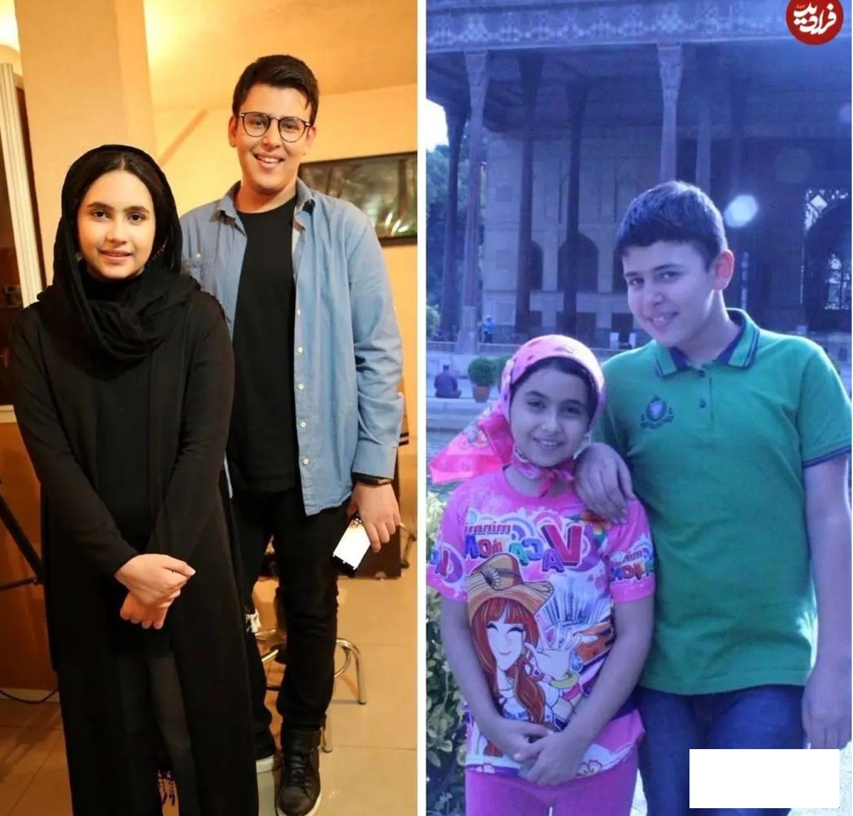 «فرید و باران» سریال آوای باران ۳ سال بعد از پخش سریال