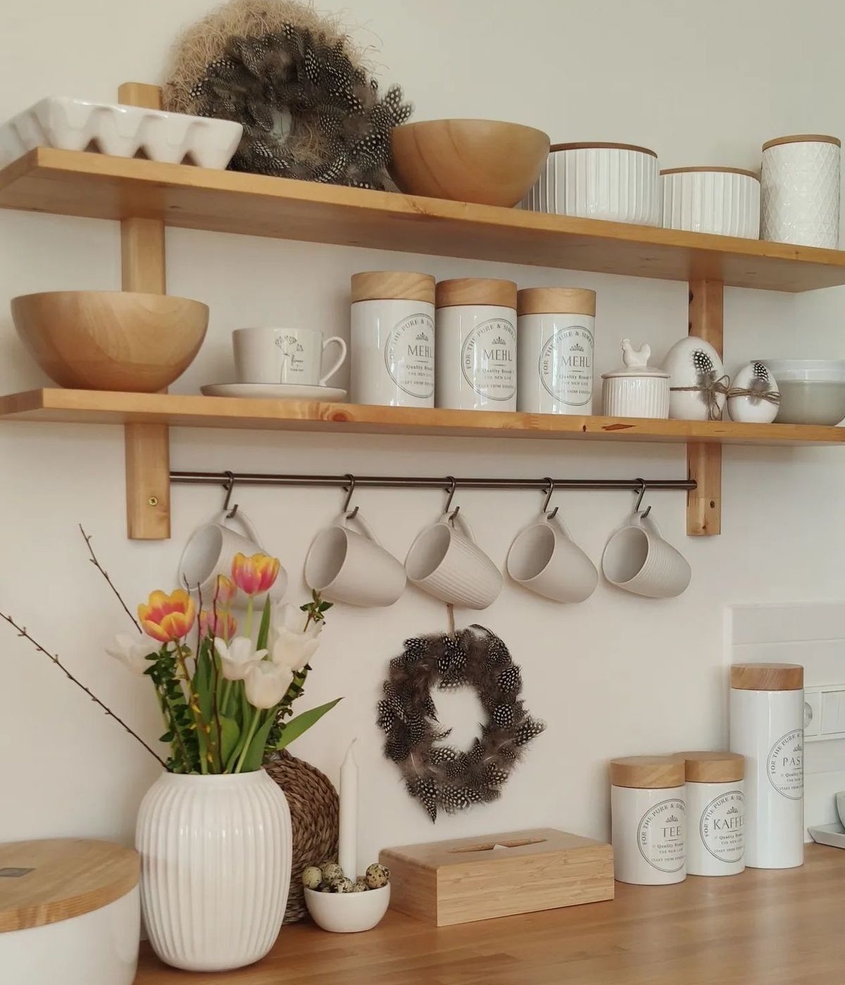 شلف دیواری آشپزخانه