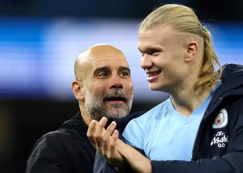 پپ: هالند ترکیبی از مسی و رونالدو است