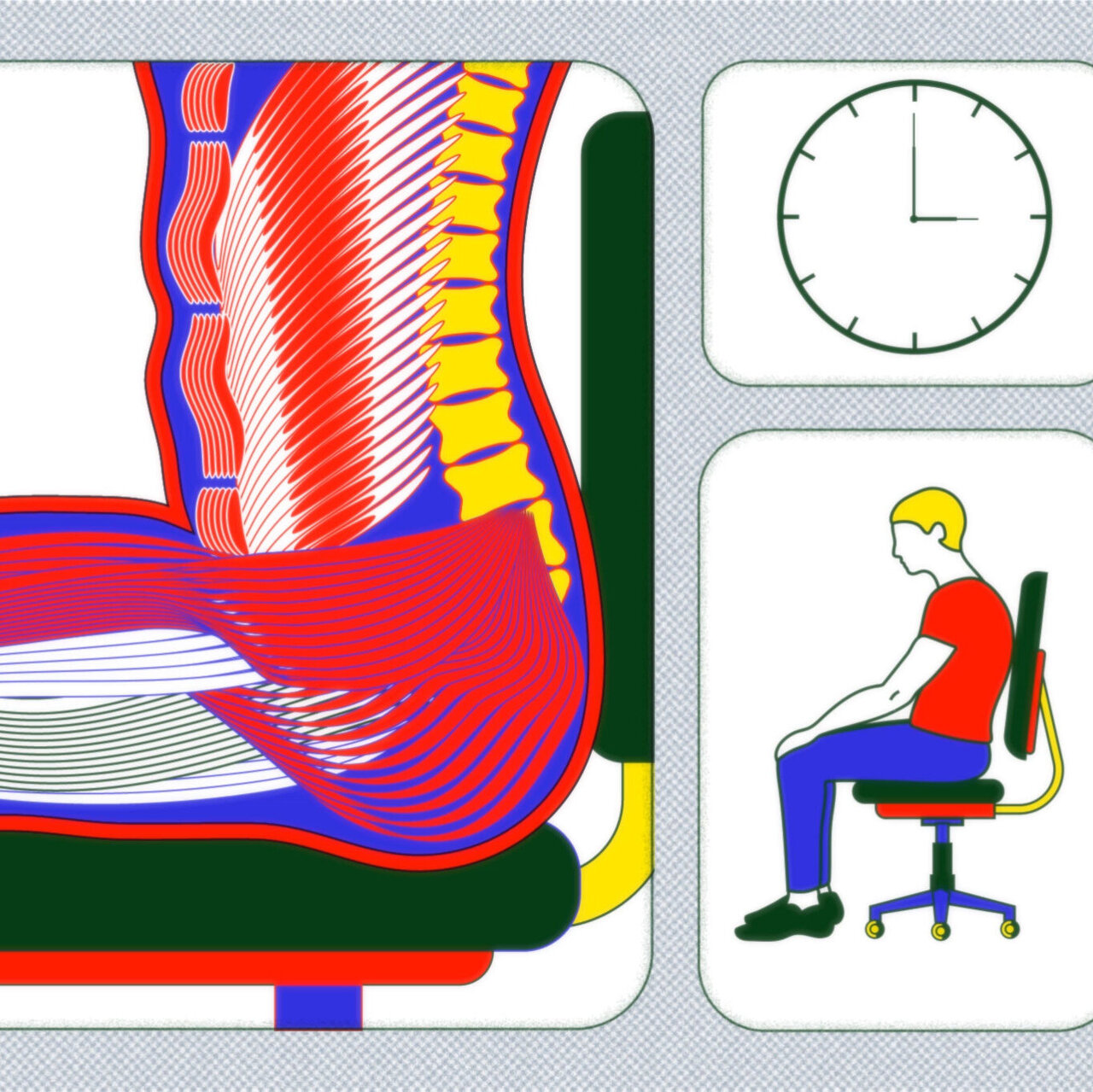 نشستن طولانی‌مدت چگونه باعث «نشانگان فراموشی سرینی» می‌شود؟